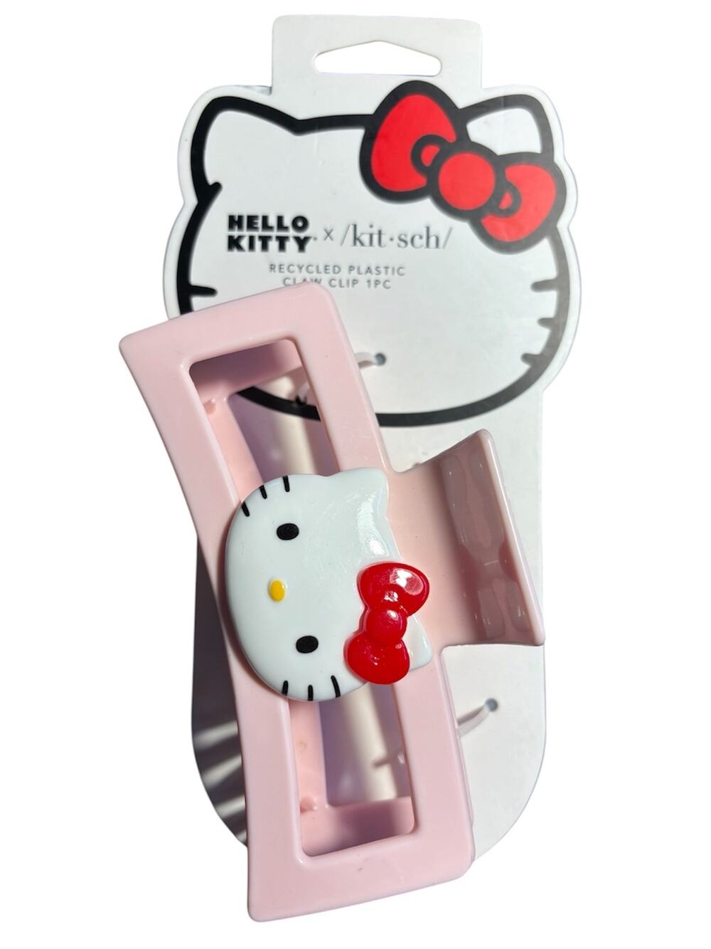 Hello Kitty x Kitsch Recycled Plastic Claw Clip NWT